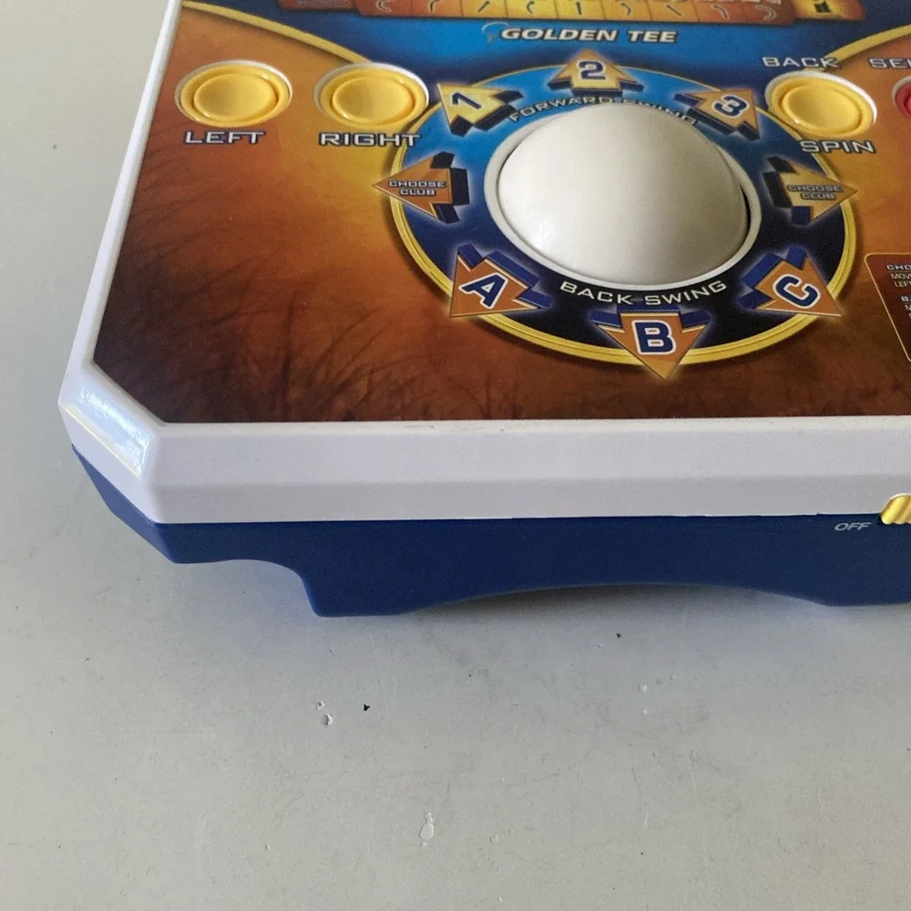 Golden Tee Golf Plug & Play Home TV Game Edition 2011 Jakks Pacific Tested
